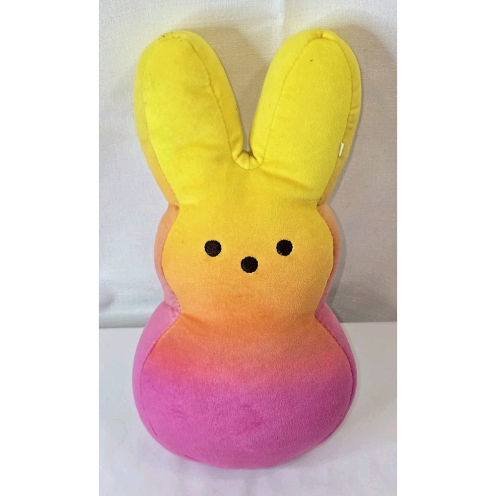 PEEPS PLUSH Colorful Easter Bunny Rabbit 11 Inch Limited Edition‎